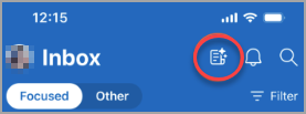 Shows the icon to the left of the notification bell, which shows you high priority emails or emails that need a reply.