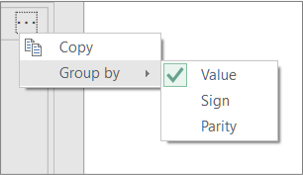 An example of additional Group By commands