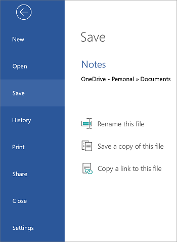 Save your file