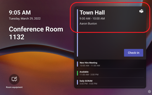 Teams panel meeting in progress