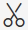 Icon of scissors