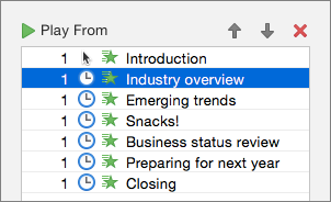 The second animated bullet point is selected