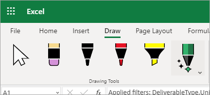 Use ink to edit data
