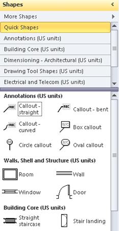 Quick Shapes stencil